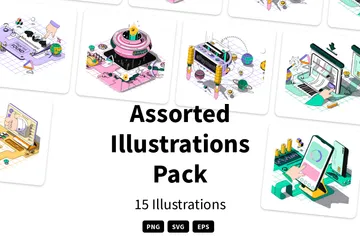 Assorted Illustration Pack