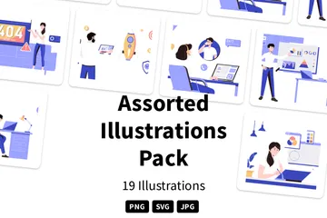 Assorti Illustration Pack