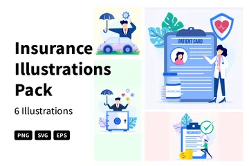 Assurance Pack d'Illustrations