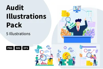 Audit Illustration Pack