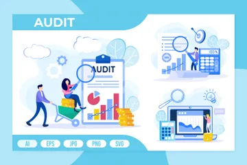 Audit Illustration Pack