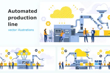 Automatic Production Illustration Pack