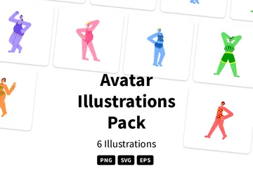 Avatar Pack d'Illustrations
