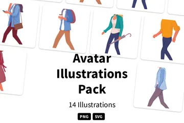 Avatar Illustration Pack