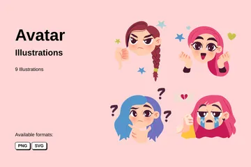 Avatar Illustration Pack