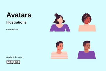 Avatars Illustration Pack