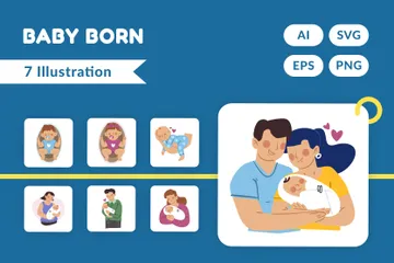 Baby Born Illustration Pack