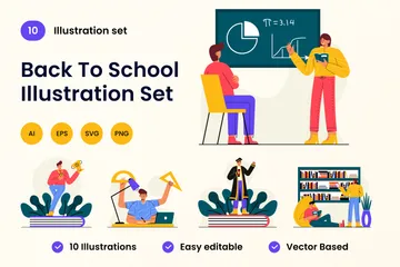 Education Illustration Bundle