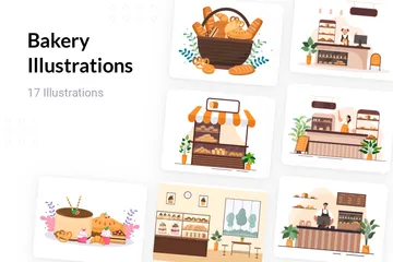 Bakery Illustration Pack