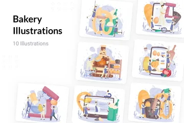 Bakery Illustration Pack