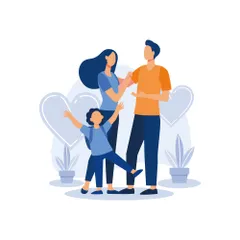 Balancing Work And Family Illustration Pack