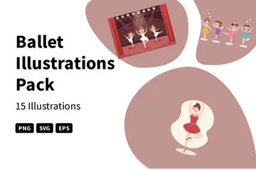 Ballet Pack d'Illustrations
