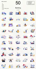 Banking Illustration Pack