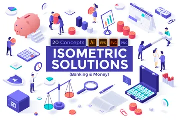 Banking & Money Illustration Pack