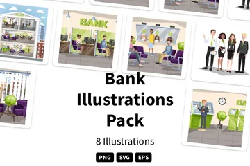 Banque Pack d'Illustrations