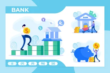 Banque Pack d'Illustrations