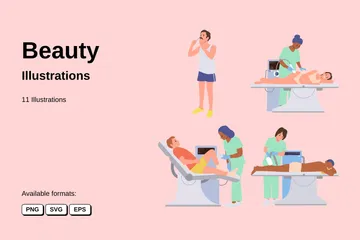 Beauté Pack d'Illustrations