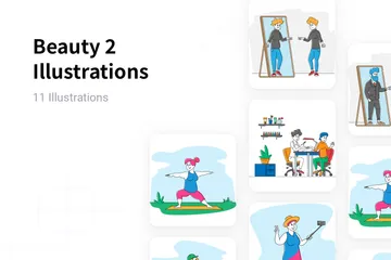 Beauty 2 Illustration Pack