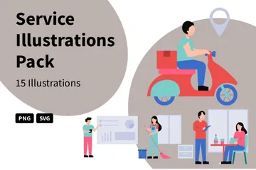 Service Illustrationspack