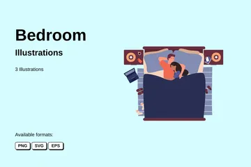 Bedroom Illustration Pack