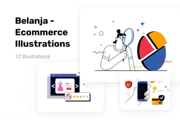 Belanja - Ecommerce Illustration Pack