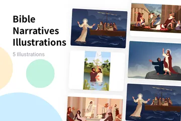 Bible Narratives Illustration Pack