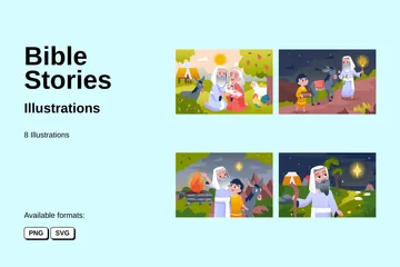 Bible Stories Illustration Pack