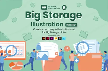 Big Storage Illustration Pack