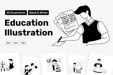 Ausbildung Illustrationspack