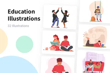 Ausbildung Illustrationspack