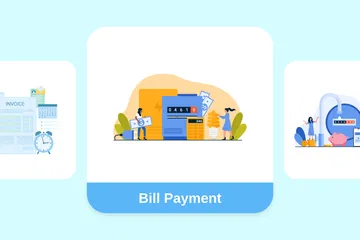 Bill Payment Illustration Pack