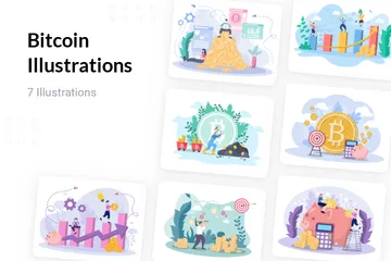 Bitcoin Illustrationspack