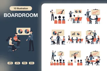 Boardroom Illustration Pack