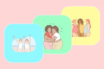 Body Positive Illustration Pack