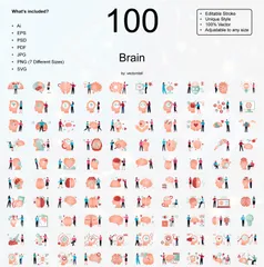 Brain Illustration Pack