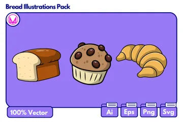 Bread Illustration Pack