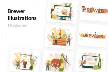 Brewer Illustration Pack