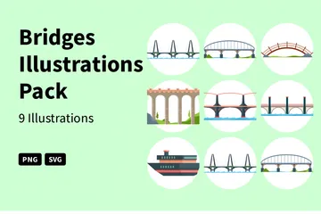 Bridges Illustration Pack