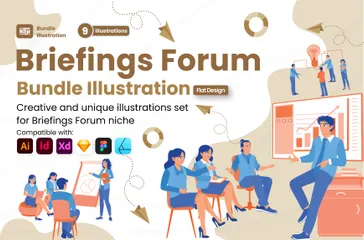 Briefing Forum Illustration Pack