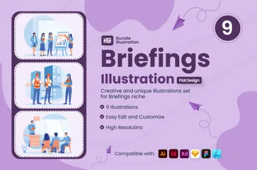 Briefings Illustration Pack