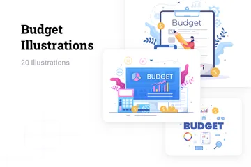 Budget Illustration Pack