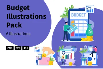 Budget Illustration Pack