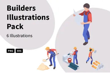 Builders Illustration Pack