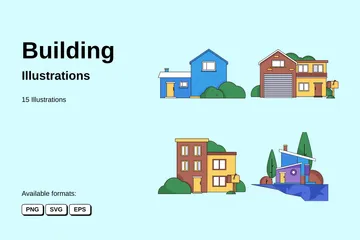 Building Illustration Pack