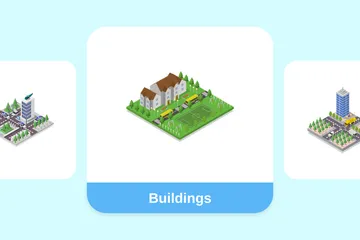 Buildings Illustration Pack