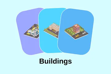 Buildings Illustration Pack