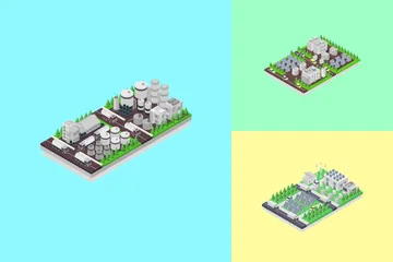 Buildings Illustration Pack