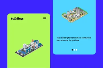 Buildings Illustration Pack