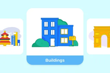 Buildings Illustration Pack