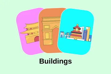 Buildings Illustration Pack